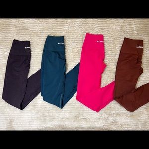 Alphalete Amplify Leggings - size XS - Brand New, Never Worn - assorted color